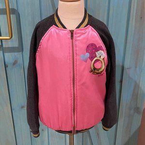 Shopkins Girl’s Pink Bomber Jacket - 7/8